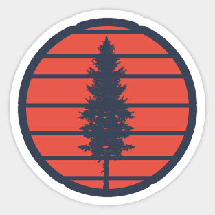 nature pine tree Sticker